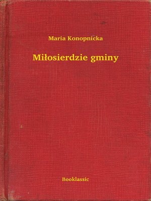 cover image of Miłosierdzie gminy